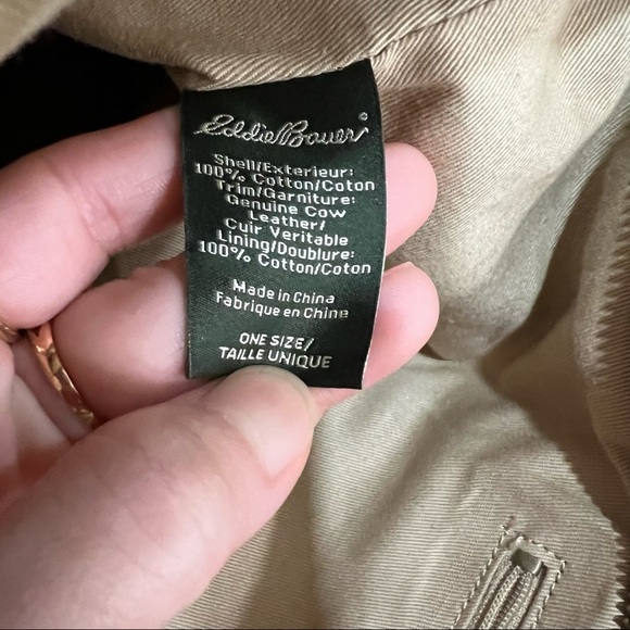 Eddie Bauer Cavas Tote Bag Large Carry On Bag 18W*20*H*6D Travel Airport Laptop - Picture 8 of 13